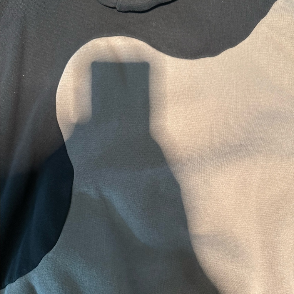 Nike Black and Gray Short Sleeve Tee
